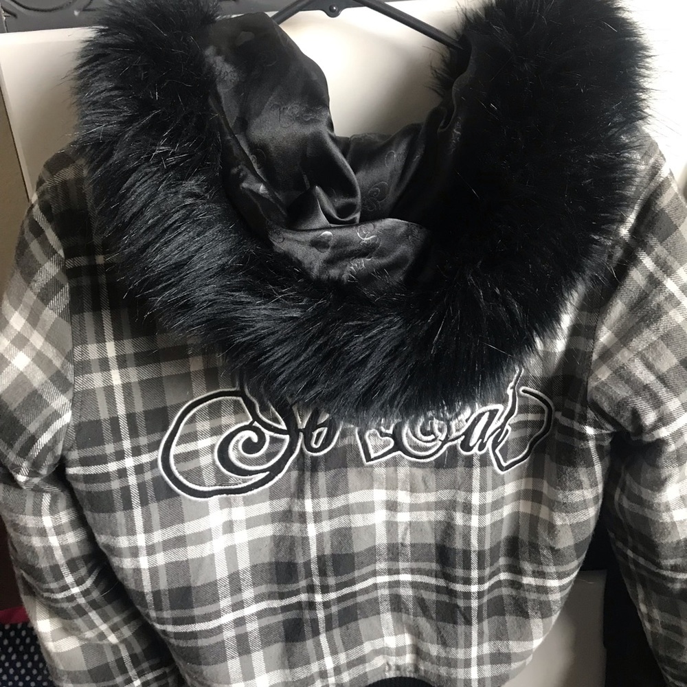 Beautiful almost new SoCal hooded jacket